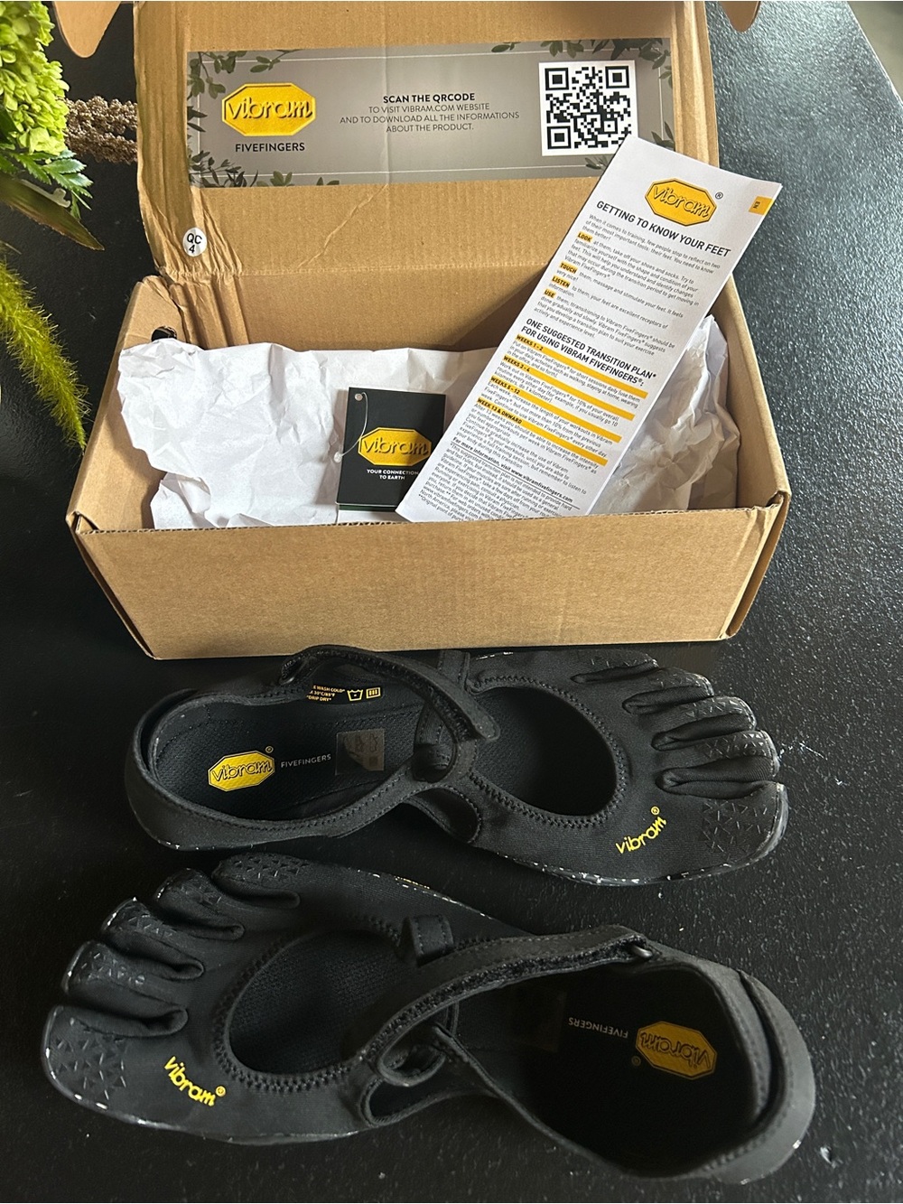 Vibram Black V-Soul